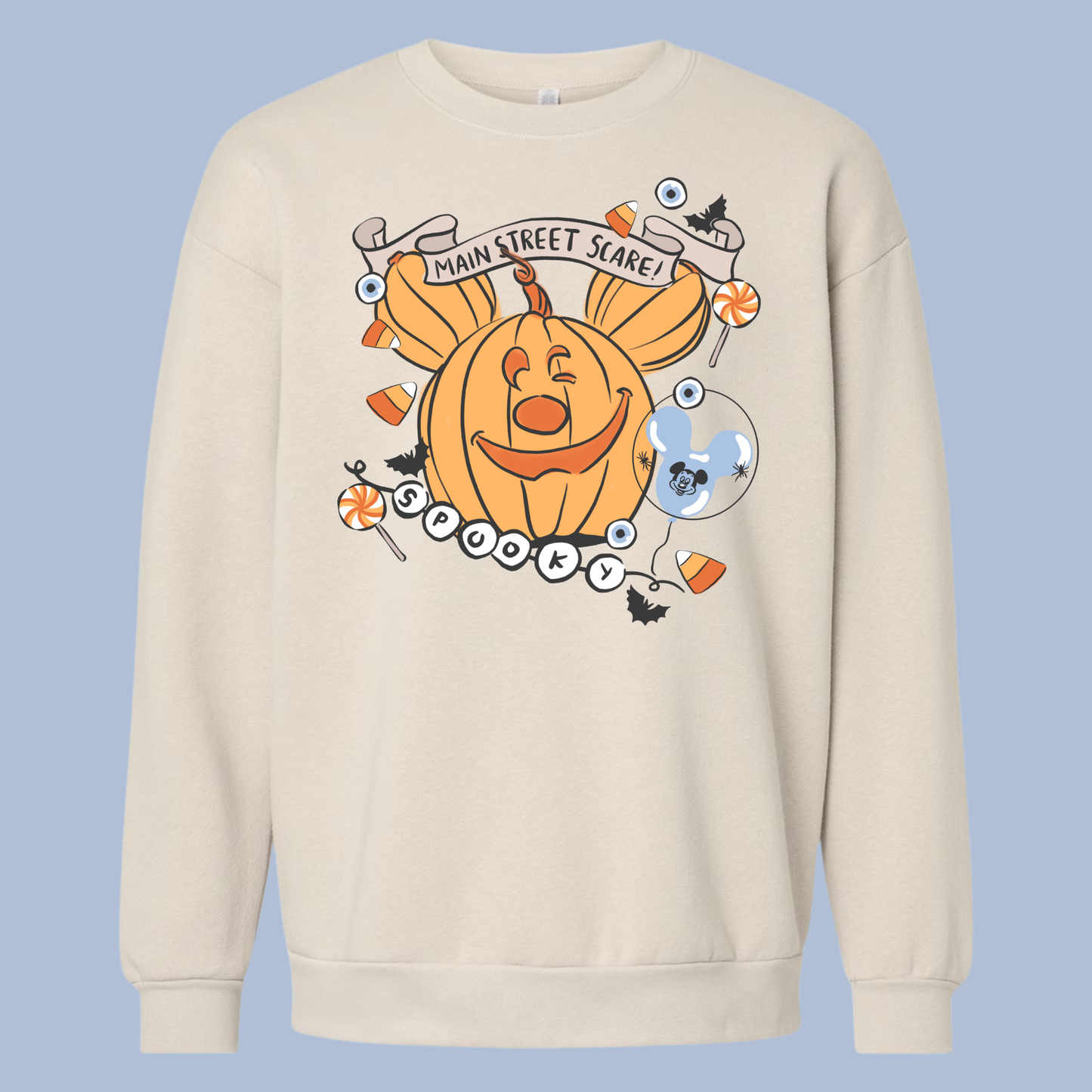 Spooky Pumpkin T-Shirt & Crewneck