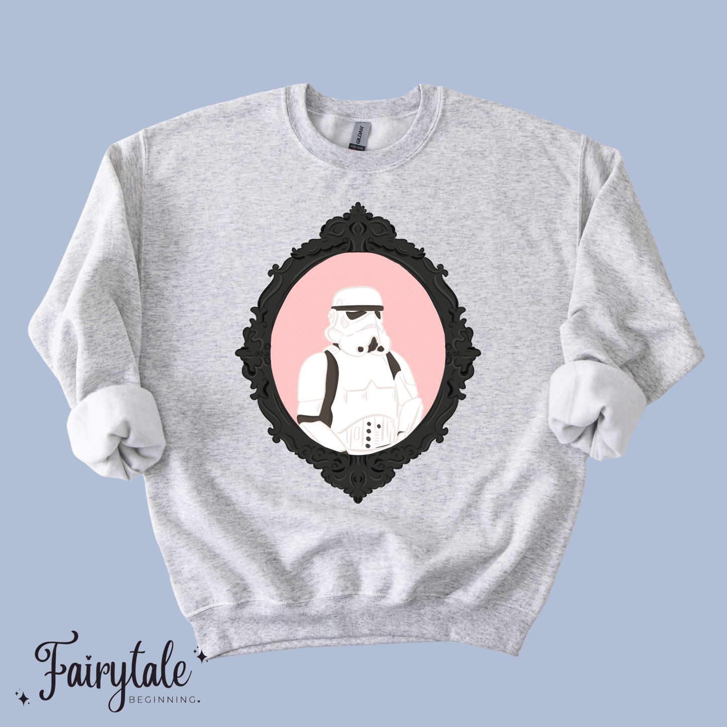 Ready to Ship - Fairytale Beginning x Magic on Main Trooper Girlie T-Shirt & Crewneck