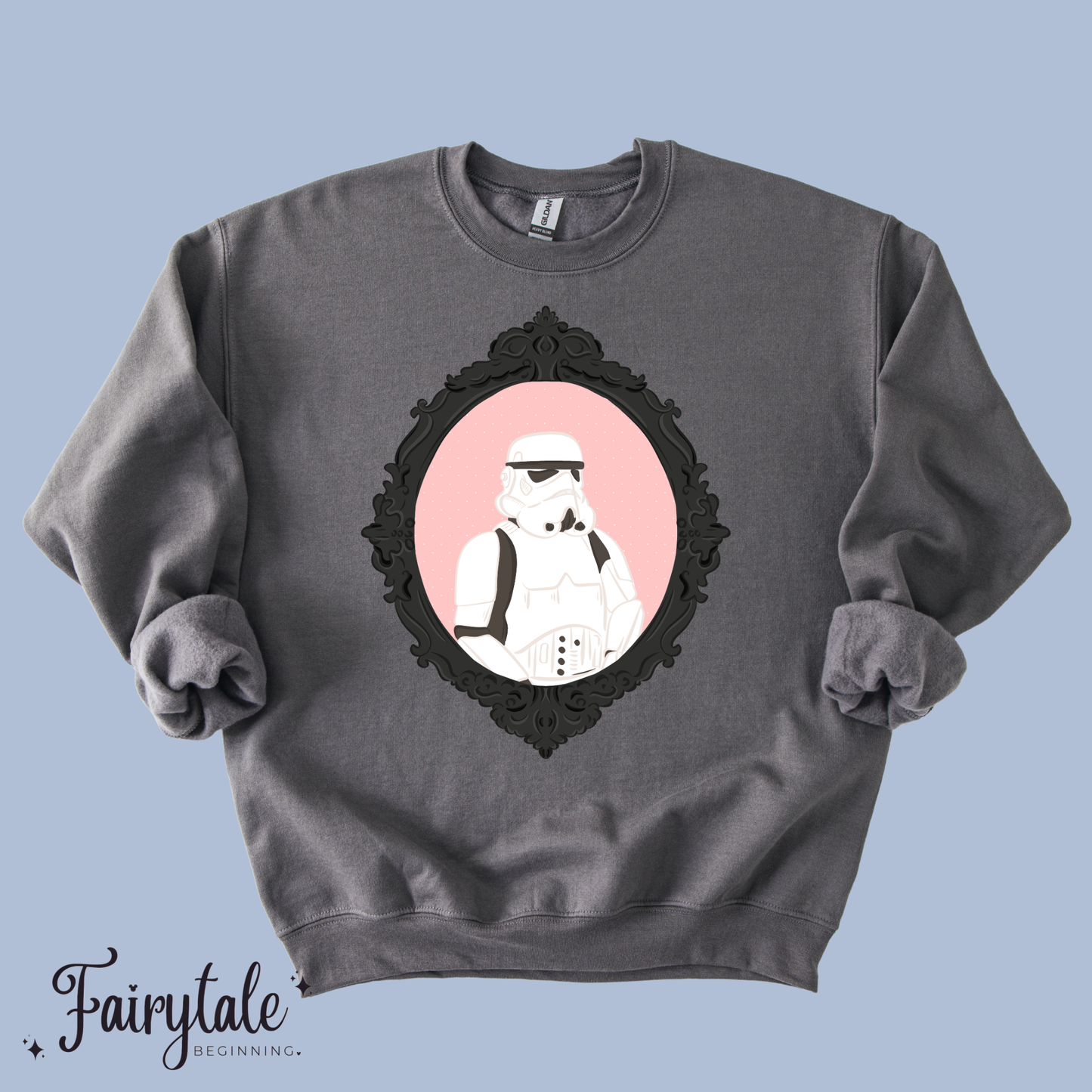 Ready to Ship - Fairytale Beginning x Magic on Main Trooper Girlie T-Shirt & Crewneck