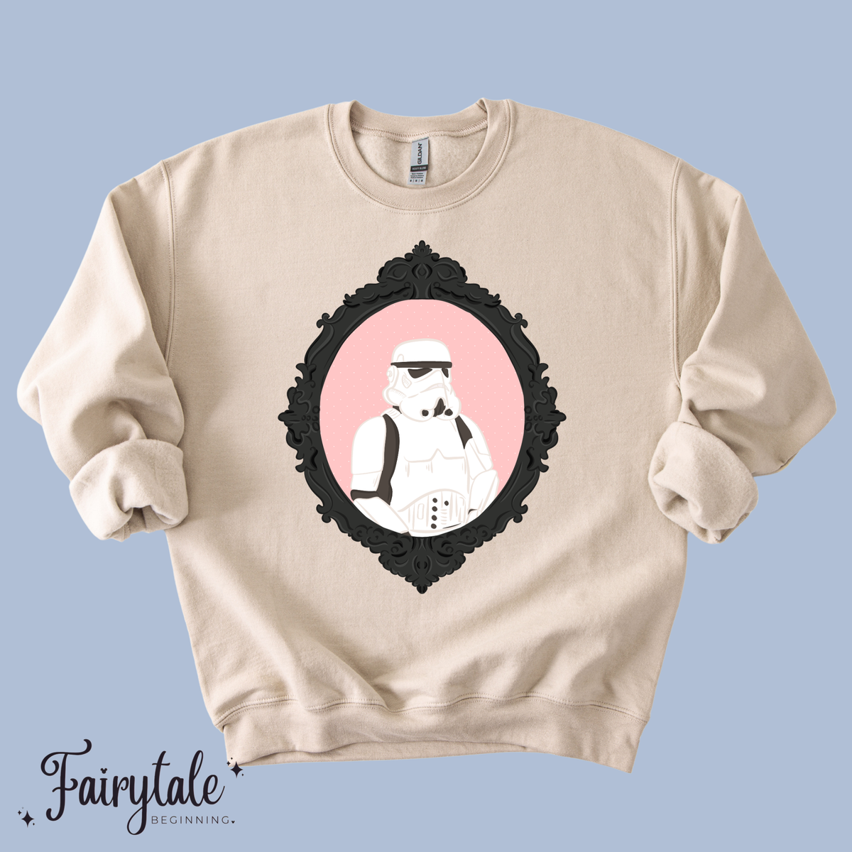 Ready to Ship - Fairytale Beginning x Magic on Main Trooper Girlie T-Shirt & Crewneck