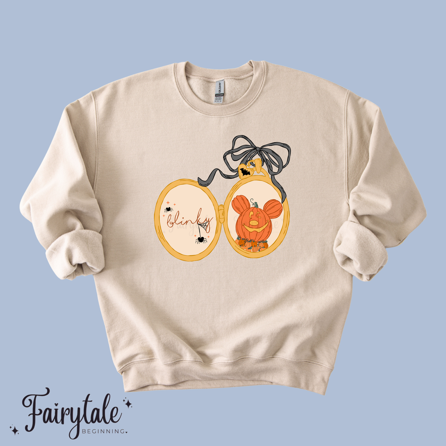 Winking Pumpkin T-Shirt & Crewneck
