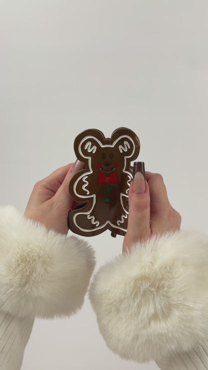 RTS - Gingerbread Magic Claw Clip