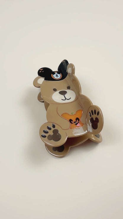 Halloween Teddy Claw Clip