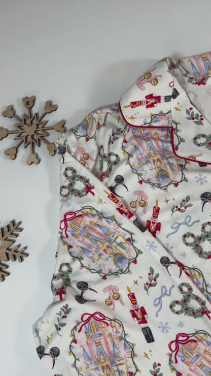 Castle Magic Adult Bamboo PJ's Set PREORDER ESTIMATED TO SHIP MID - END OF OCTOBER